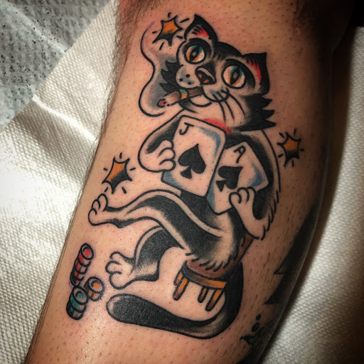 Explore religious tattoo ideas for women, creative tattoo ideas in Lancaster, available at Ritual Tattoo Collective