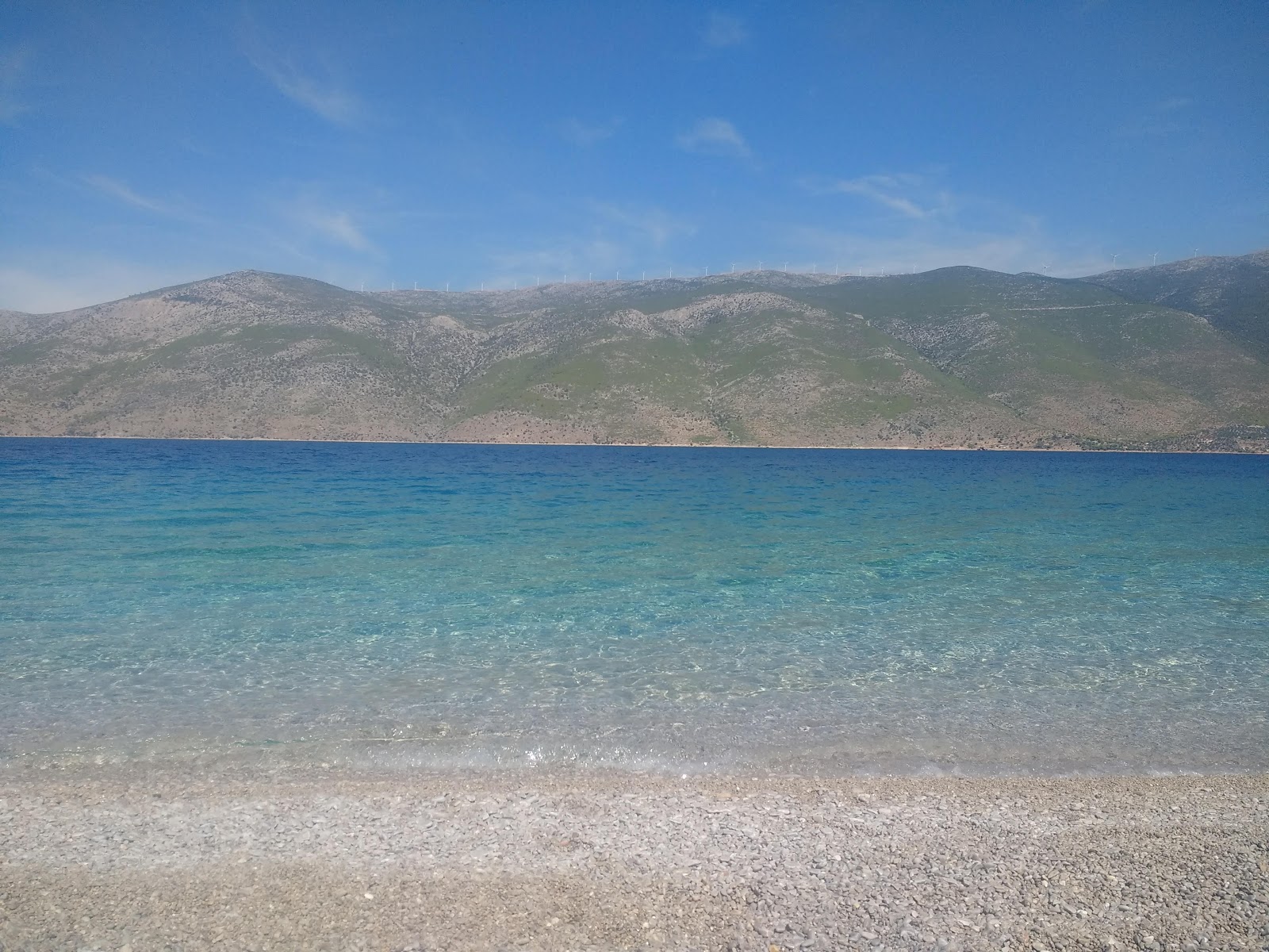 Photo of Porto Germeno 2nd secret beach with turquoise pure water surface