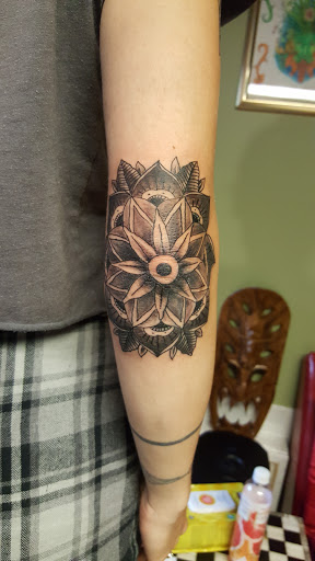 Explore bike tattoo ideas, creative tattoo ideas in Hillsboro, available at MOO MANU TATTOO