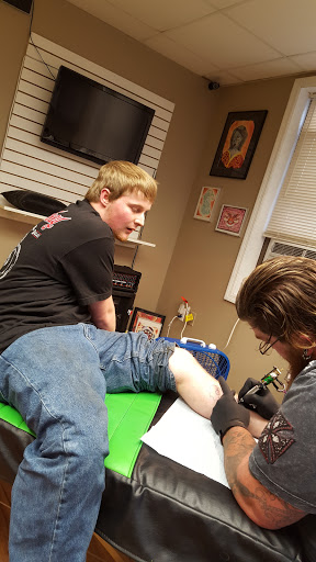 Explore word tattoo ideas for women, creative tattoo ideas in Lawrenceburg, available at Nice Guys Tattoo