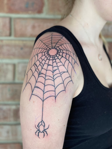 Explore tribal heart tattoo ideas, creative tattoo ideas in Tallmadge, available at Killjoy tattoo