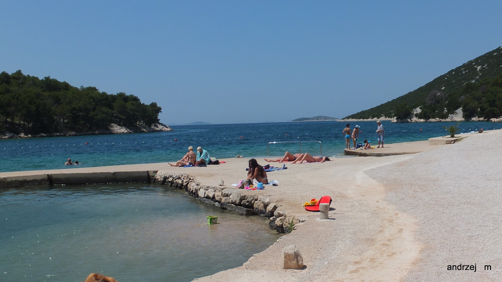 Foto van Sovja beach met kleine baai