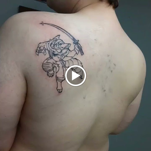 Explore wedding band tattoo ideas for him, creative tattoo ideas in Lockport, available at Famous Tattoos by Pinhead