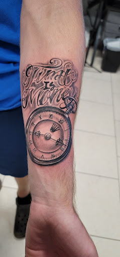 Find cute bear tattoo ideas for your next unique tattoo in Ocoee at Slaughterized Ink Tattoo and Piercing Studio