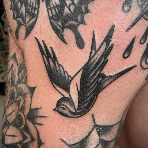 Explore jesus cross tattoo ideas, creative tattoo ideas in Columbus, available at Lacquer Gallery TATTOO