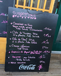 Restaurant L’Oustal du lac à Montcuq (le menu)