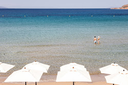 Foto van Asteras beach met ruime baai