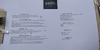 Restaurant méditerranéen Salōn Marais à Paris - menu / carte