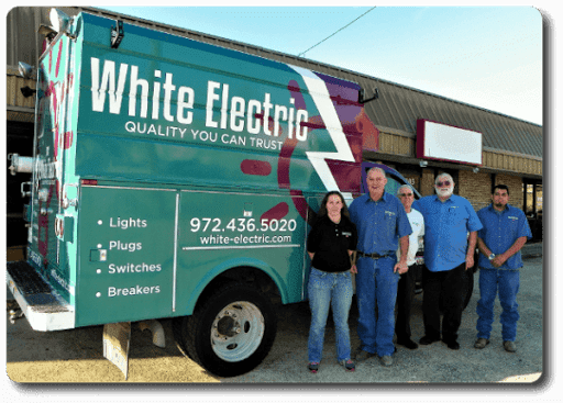 Electrician «White Electric», reviews and photos, 424 E Main St, Lewisville, TX 75057, USA