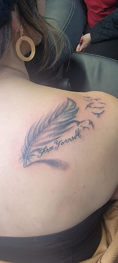 Explore inside lip tattoo ideas, creative tattoo ideas in Modesto, available at The Tattoo Shop