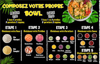Poke&wok à Chevilly-Larue carte