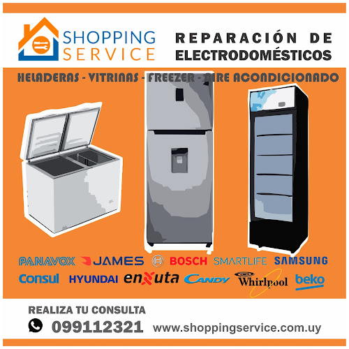 Shoping Service Maldonado - Reparación de Heladeras Cocinas Lavarropas Aire Acondicionado - Maldonado