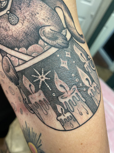 Explore cycling tattoo ideas, creative tattoo ideas in Red Bank, available at Resilient Visions