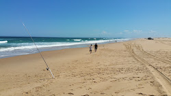 Foto von Stockton Beach mit langer gerader strand