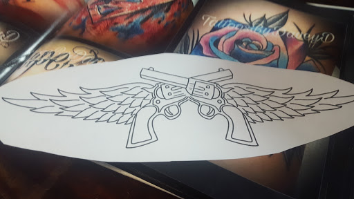 Explore gothic hand tattoo ideas, creative tattoo ideas in Slidell, available at Real Ink Tattoos & Piercings