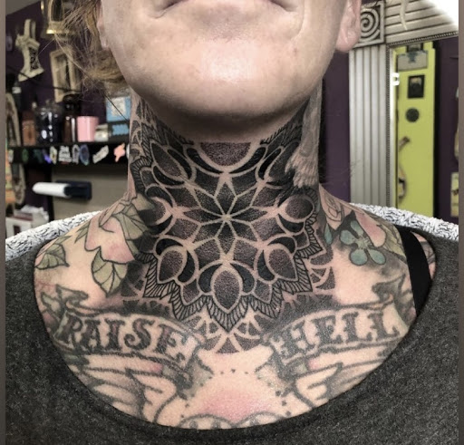 Explore quarter sleeve tattoo ideas, creative tattoo ideas in Savannah, available at Tramp Art Studios