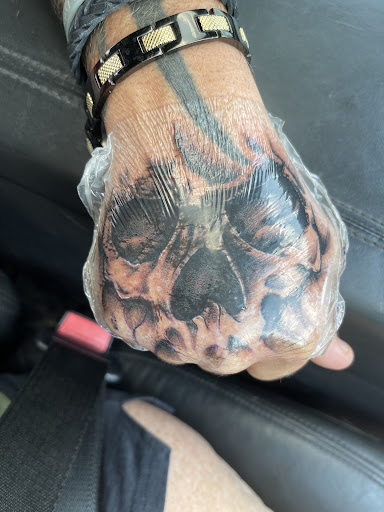 Explore arm sleeves tattoo ideas, creative tattoo ideas in Port Aransas, available at SHARK ATTACK TATTOO