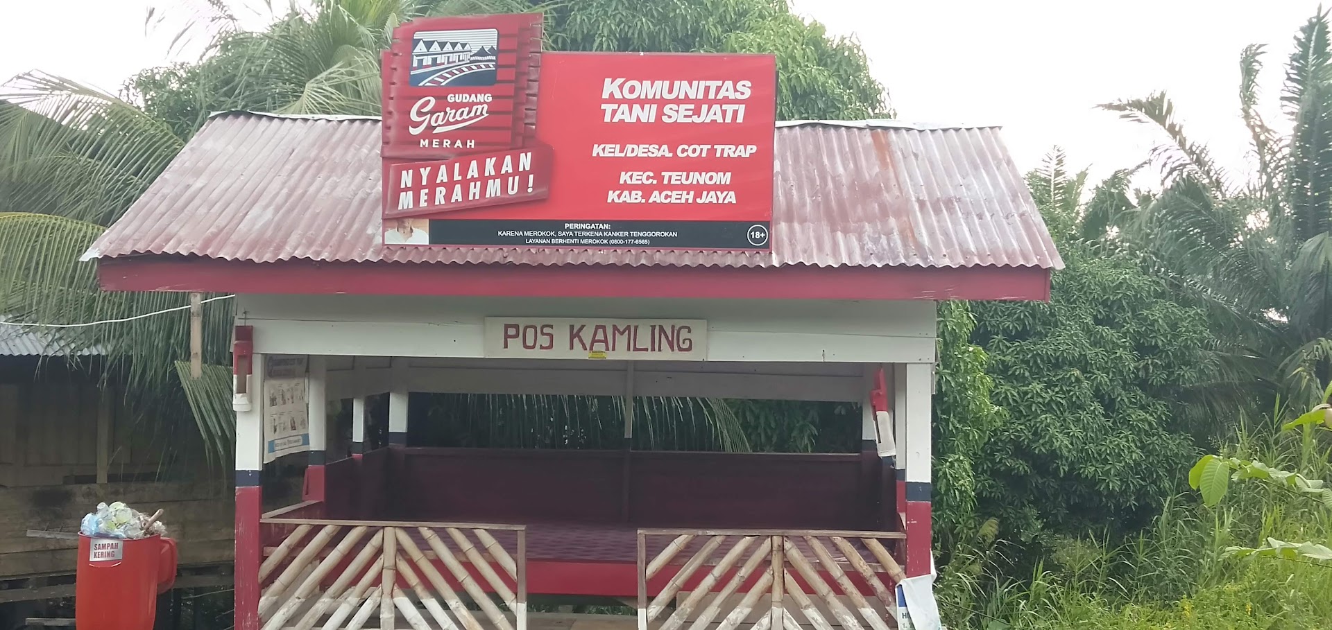 Gambar Pos Kamling Gampong Cot Trap