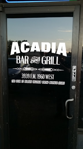 Bar & Grill «Acadia Bar & Grill», reviews and photos, 3939 Cypress Creek Pkwy, Houston, TX 77014, USA