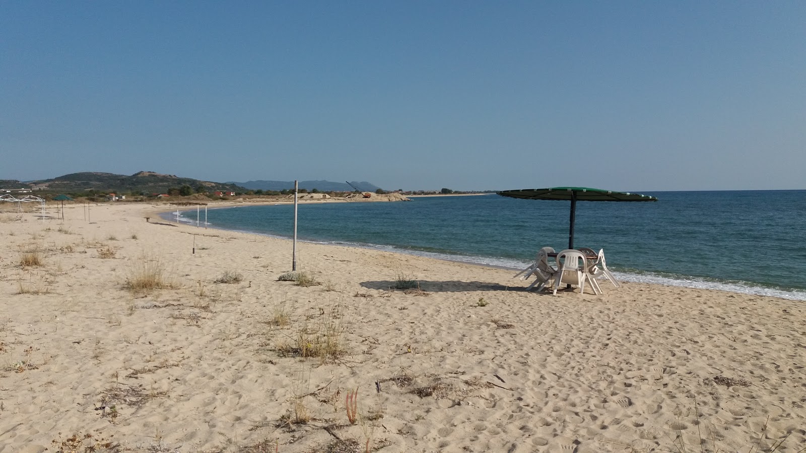 Zdjęcie Amphipolis Beach II z powierzchnią beżowy piasek
