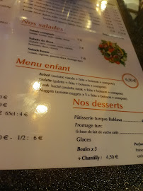 my Kebab à Châteauneuf-sur-Isère carte