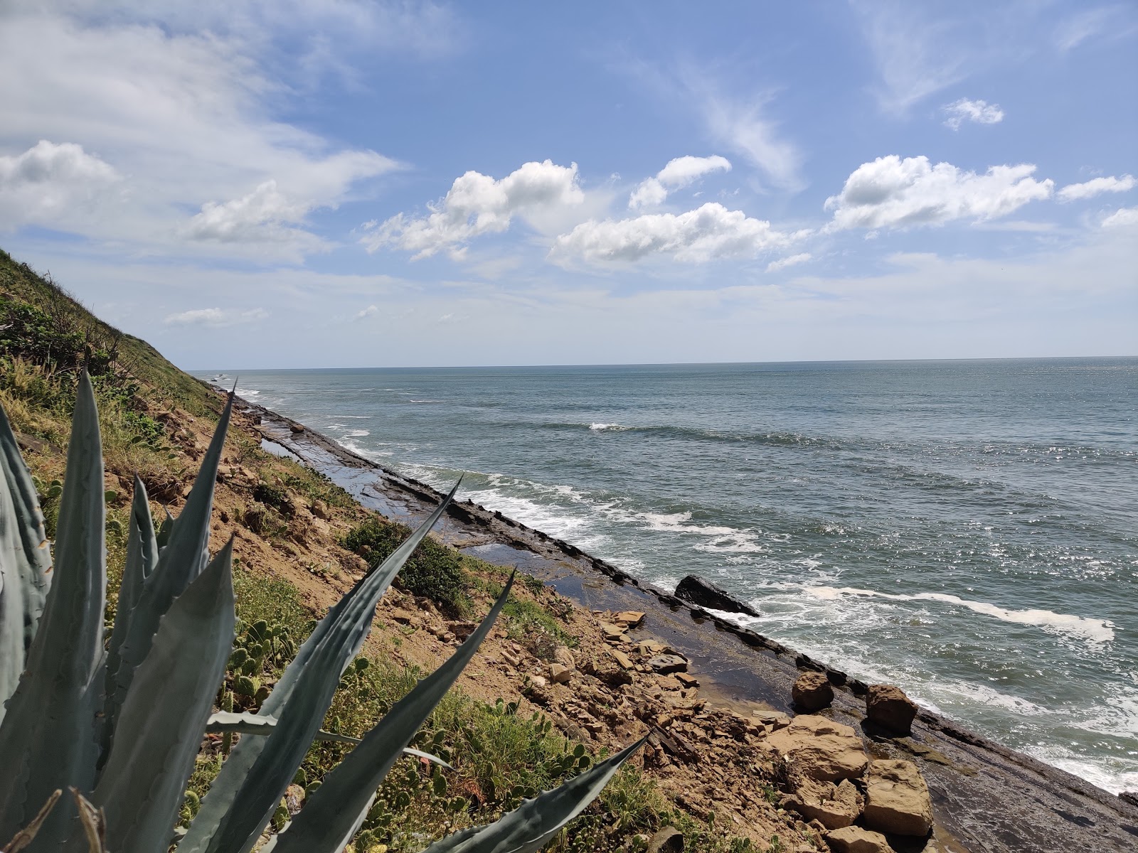 Photo de Plage de Casares avec rivage droit, long