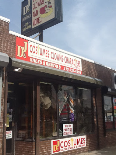 D&J Costumes, wigs , mascots and children's entertainment