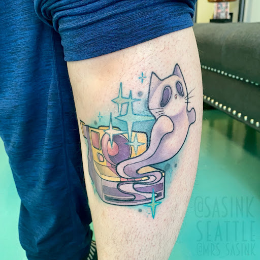 Explore catholic tattoo ideas, creative tattoo ideas in Seattle, available at West Seattle Tattoo