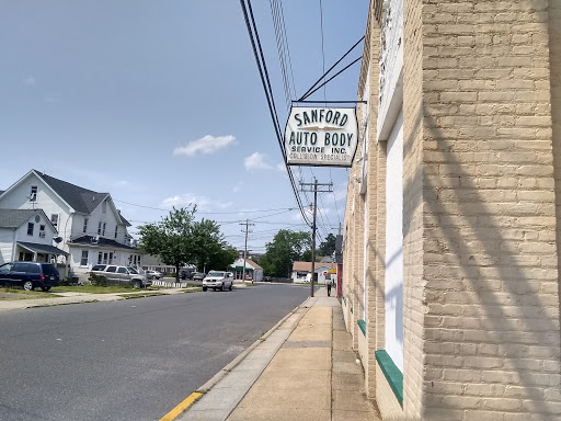 Auto Body Shop «Sanford Auto Body Services», reviews and photos, 23 West St, Red Bank, NJ 07701, USA