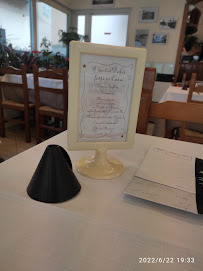 Carte du Da Luciano à Cervia