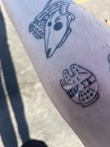 Explore dandelion tattoo ideas, creative tattoo ideas in Mesa, available at Ranger Tattoo & Piercing