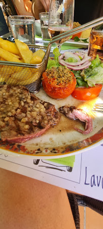 Steak du Restaurant français Auberge du Pont d'Arc à Vallon-Pont-d'Arc - n°3