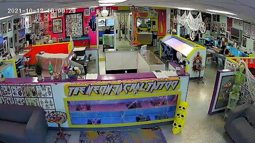 Explore spine tattoo ideas male, creative tattoo ideas in Houston, available at The Neon Jackal Tattoo