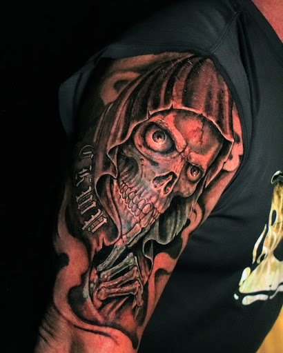 Find tattoo ideas about strength for your next unique tattoo in Homosassa at Citrus Tattoos