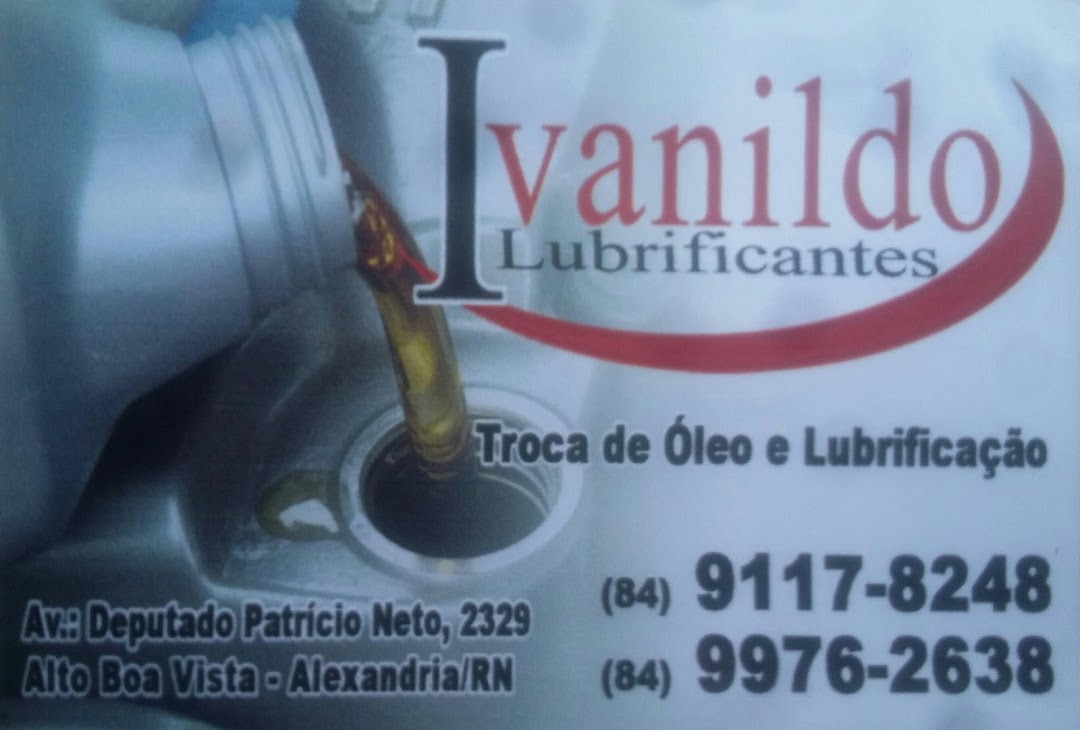 Ivanildo lubrificante