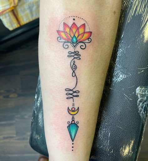 Explore strange tattoo ideas, creative tattoo ideas in Mckinney, available at Borrowed Time Fine Art Gallery Tattoo Shop