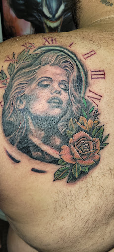 Explore egyptian sleeve tattoo ideas, creative tattoo ideas in Angola, available at Hoodlum Ink