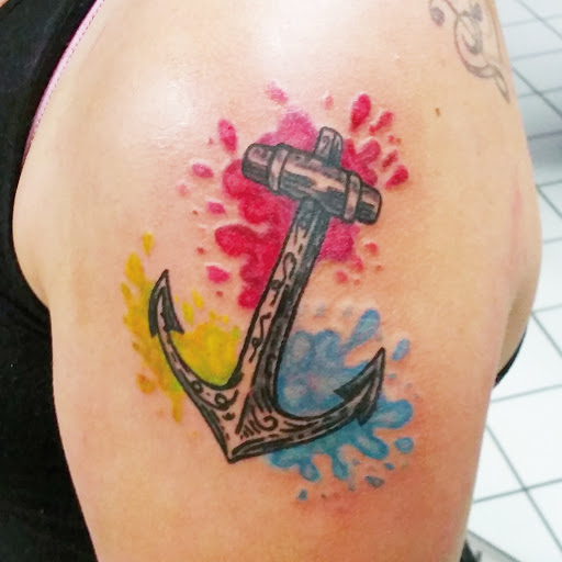 Explore finger print heart tattoo ideas, creative tattoo ideas in Erie, available at EliKingInk