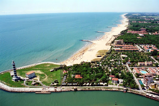 Campeggi sulla spiaggia Venezia