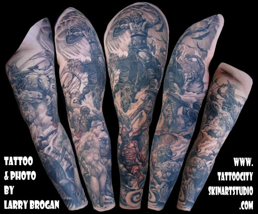 Explore 3d butterfly tattoo ideas, creative tattoo ideas in Lockport, available at Tattoo City by Larry Brogan