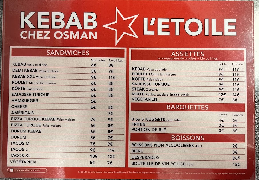 Kebab L'Etoile à Puttelange-aux-Lacs