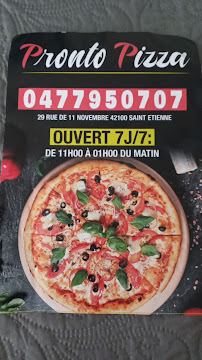 Aliment-réconfort du Restauration rapide Pronto Pizza à Saint-Étienne - n°4