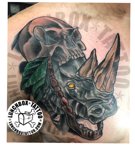 Tattoo and Piercing Shop «Lunchbox Tattoo & Body Piercing», reviews and photos, 3604 N Chapel Hill Rd, Johnsburg, IL 60050, USA