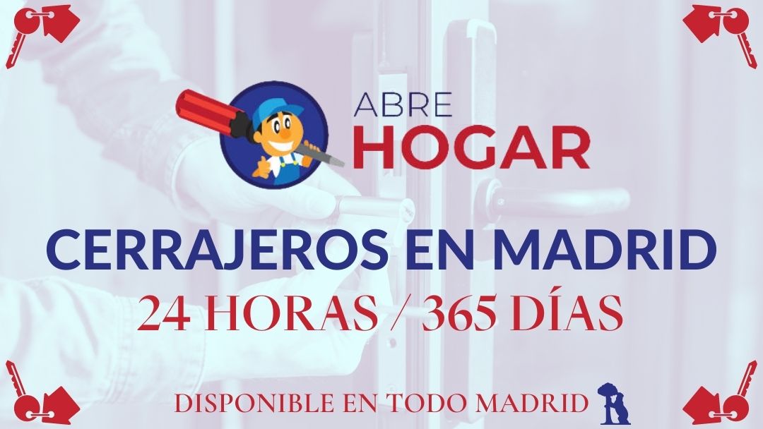 Cerrajeros Madrid Abrehogar 24 Horas