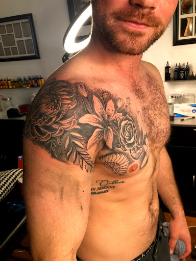 Explore inside finger tattoo ideas, creative tattoo ideas in Scarsdale, available at Damm Nice Tattoo & Body Art