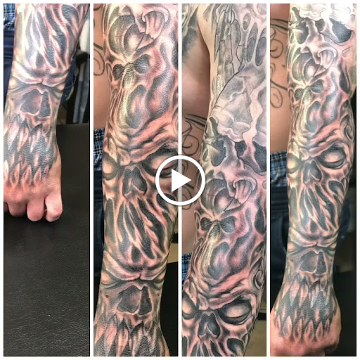 Explore blacksmith tattoo ideas, creative tattoo ideas in Baytown, available at Big Juniors Tattoos