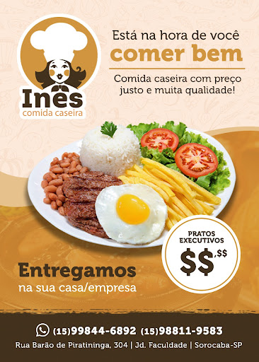 Logo da empresa - Inês Comida Caseira