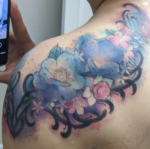 Explore 2 daughters tattoo ideas, creative tattoo ideas in Fremont, available at Inkies Tattoo Studio