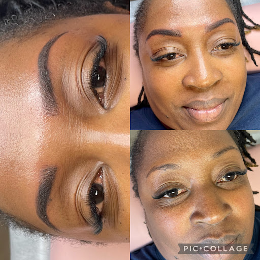 Explore pretty flower tattoo ideas, creative tattoo ideas in Savannah, available at Haute Brows. Cosmetic Tattoo