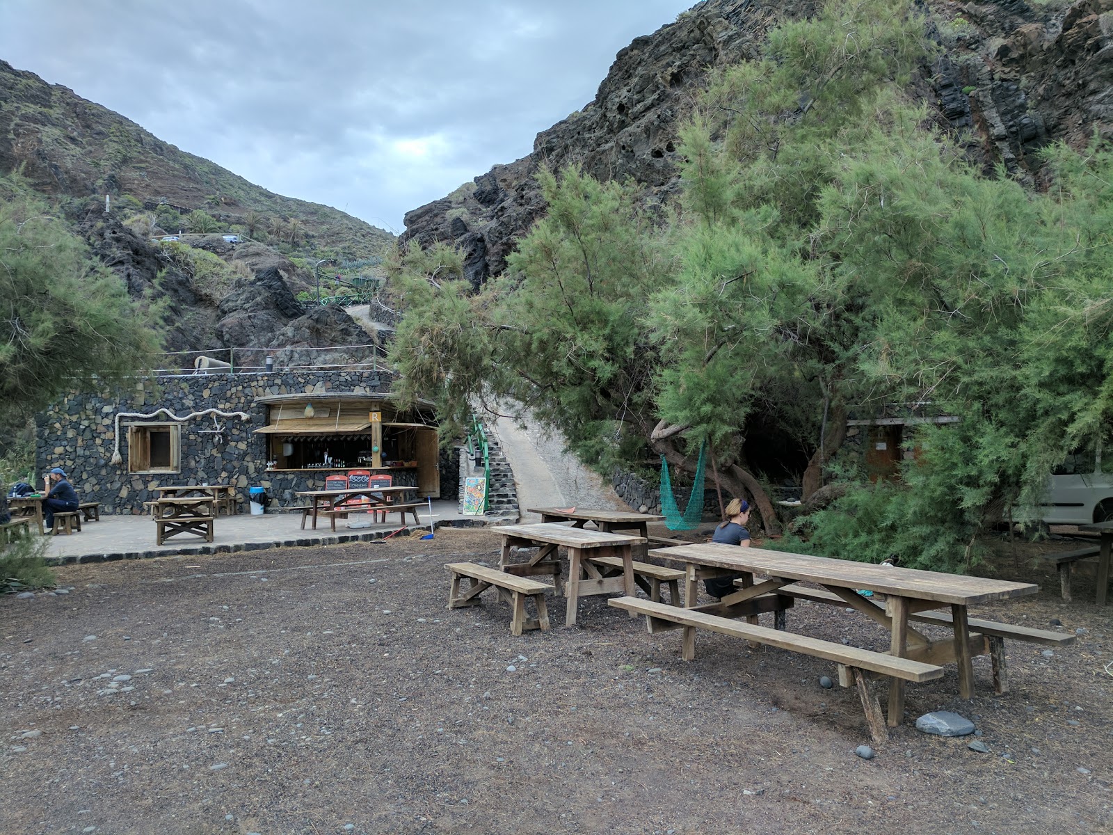 Foto de Playa de la Caleta área de servicios